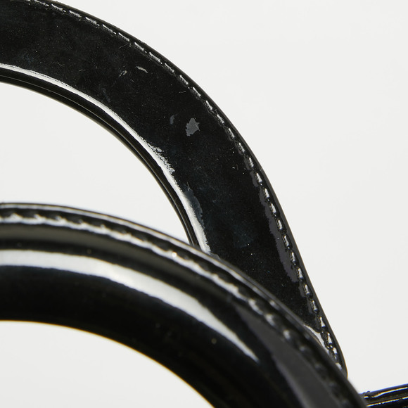 DIOR Black Cannage Patent Leather Large Lady  Tote - Picture 5 of 8